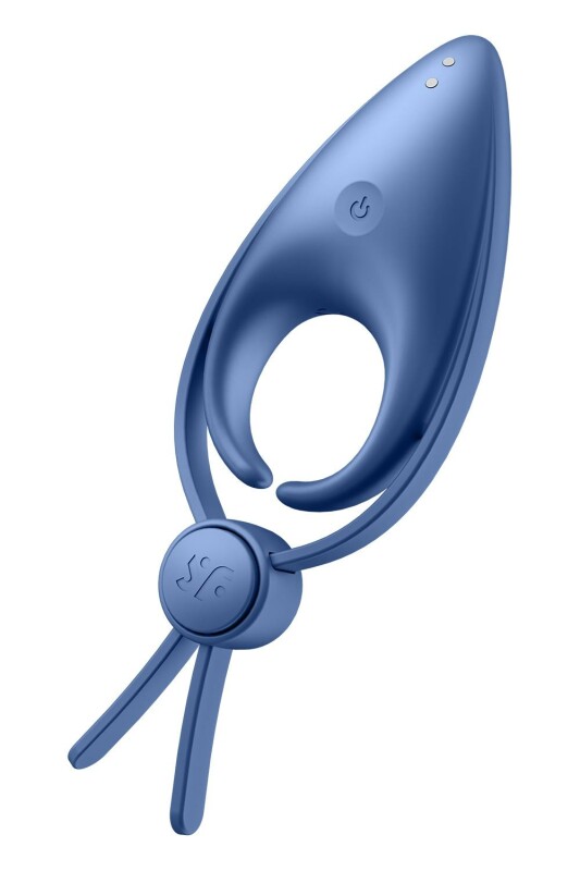 Ерекційне віброкільце Satisfyer Sniper регульоване,блакитне, 14.2 х 5 см - Зображення 2