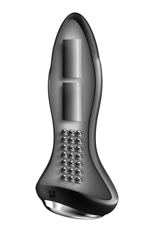 Анальний вібратор Satisfyer Rotator Plug 1+ з додатком та ротацією, чорний, 13.5 х 3.8 см - Изображение 6