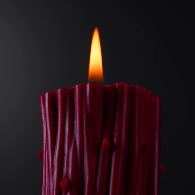 Свічка низькотемпературна UPKO Burning Thorn, червона, 158 г - Зображення 5