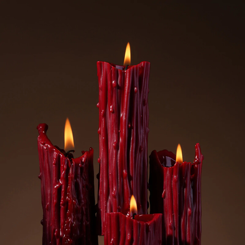 Свічка низькотемпературна UPKO Burning Thorn, червона, 158 г - Зображення 7