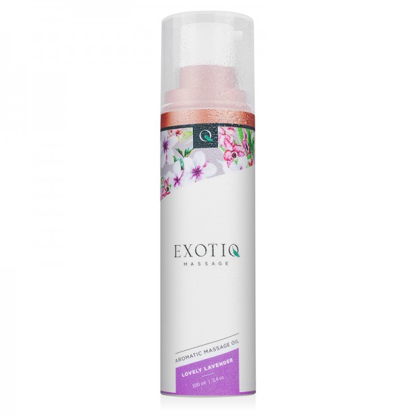 Масажна олія Exotiq Massage Lovely Lavender з ароматом Лаванди, 100 мл - Изображение 4