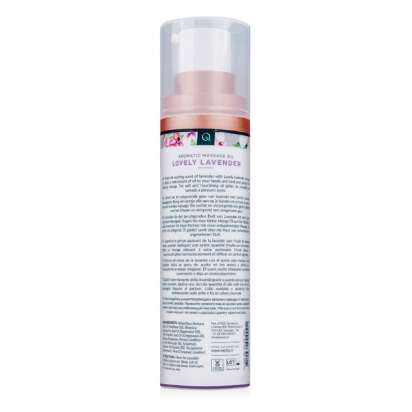 Масажна олія Exotiq Massage Lovely Lavender з ароматом Лаванди, 100 мл - Изображение 3