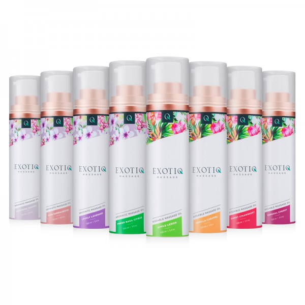 Масажна олія Exotiq Massage Lovely Lavender з ароматом Лаванди, 100 мл - Изображение 5