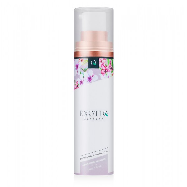 Масажна олія Exotiq Massage Oil Soothing Jasmine з ароматом Жасмину, 100 мл - Изображение 2