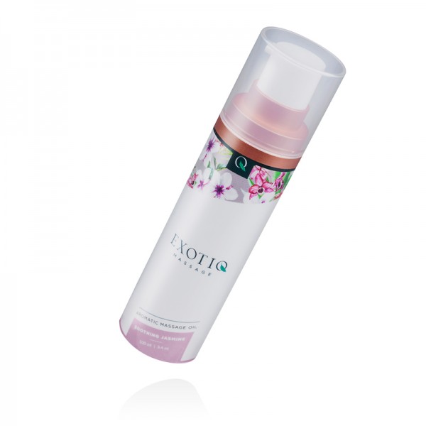 Масажна олія Exotiq Massage Oil Soothing Jasmine з ароматом Жасмину, 100 мл - Изображение 3