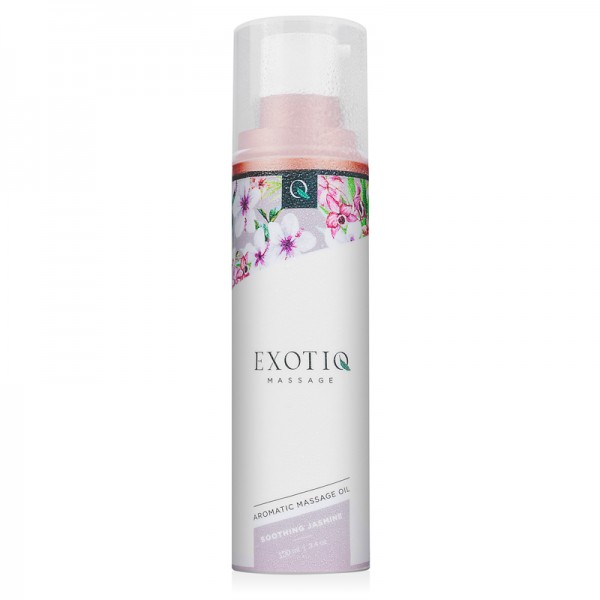 Масажна олія Exotiq Massage Oil Soothing Jasmine з ароматом Жасмину, 100 мл - Изображение 4