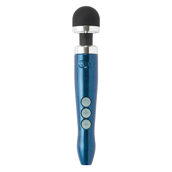 Масажер-мікрофон Doxy Die Cast 3R Wand Vibrator, синій
