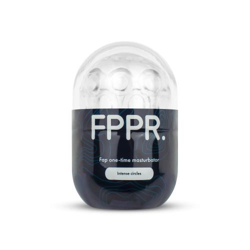 Мастурбатор нереалістичний FPPR, з рельєфом, прозорий
