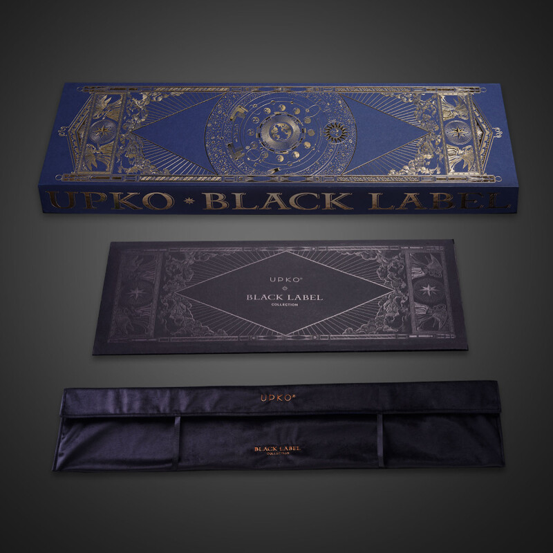 Стек із італійської шкіри UPKO Black Label Collection, ручна робота - Зображення 1