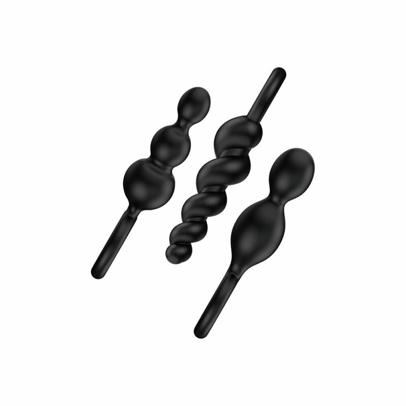 Набір анальних ялинок Satisfyer Booty Call чорний, 3 шт - Изображение 2