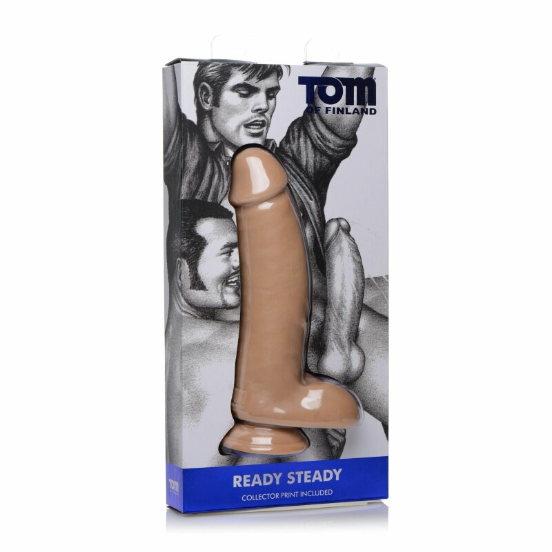 Реалістичний фалоімітатор Tom of Finland Ready Steady Realistic Dildo XL, 26 см х 6.3 см - Изображение 6