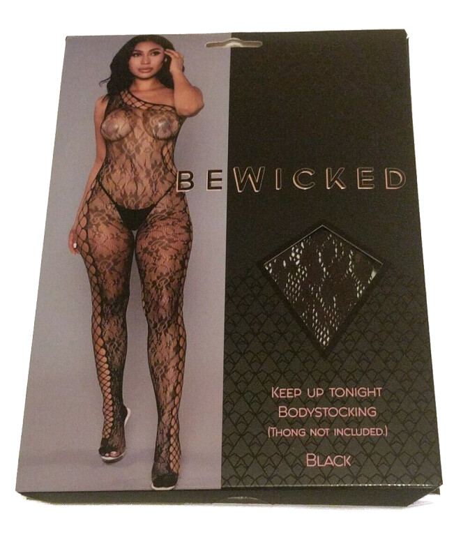 Комбінезон сексуальний Keep Up Tonight Be Wicked, на одне плече, розмір One Size - Зображення 3