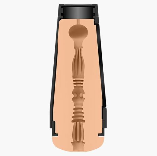 Реалістичний мастурбатор у колбі Doc Johnson Main Squeeze Adira Allure, 22.9 см х 8.9 см - Изображение 3