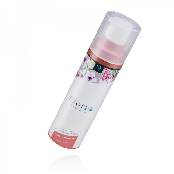 Масажна олія Exotiq Massage Oil Rich Sandalwood з ароматом Санталу, 100 мл - Изображение 3