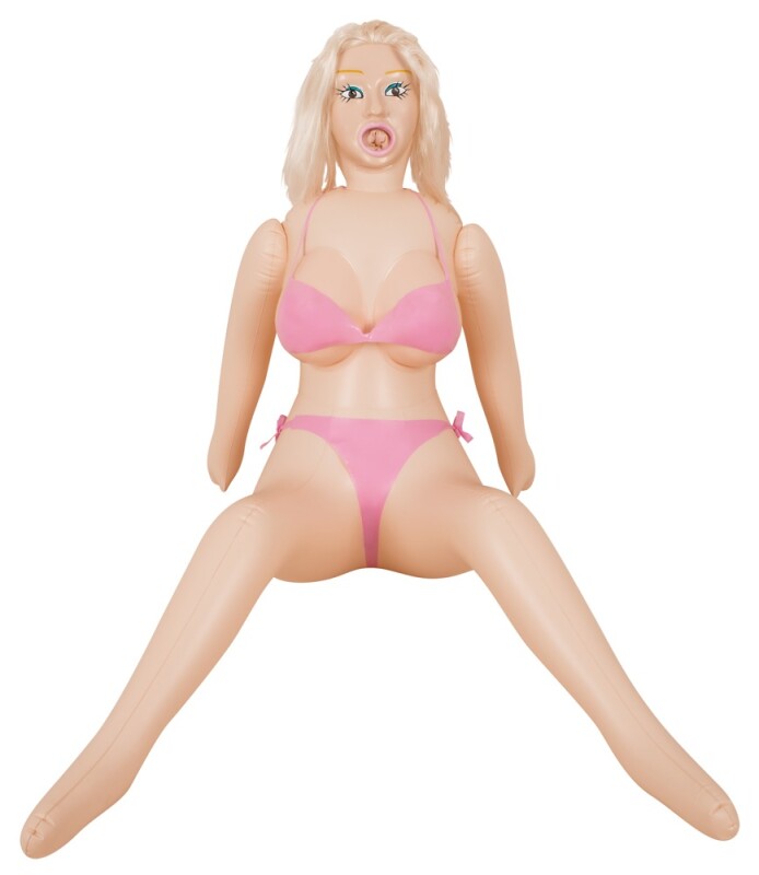 Секс-лялька надувна Bridget BigBoob Doll, 3 отвори, білизна в комплекті - Изображение 2