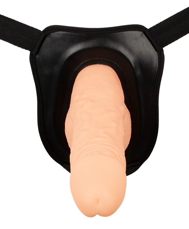 Страпон порожнистий (фаллопротез) Erection Assistant Hollow Strap-On, 24 см х 4 см - Изображение 5