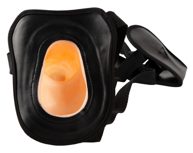 Страпон порожнистий (фаллопротез) Erection Assistant Hollow Strap-On, 24 см х 4 см - Изображение 6