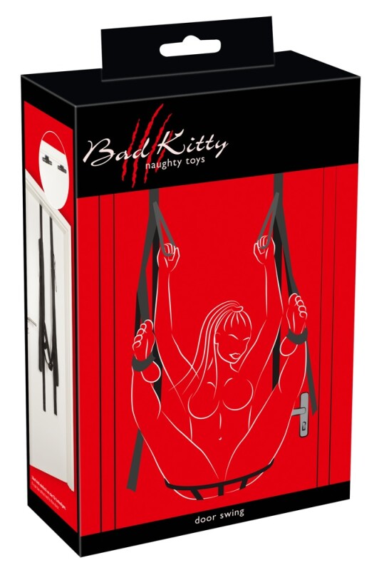Секс-гойдалка на двері Bad Kitty Door Swing, чорна