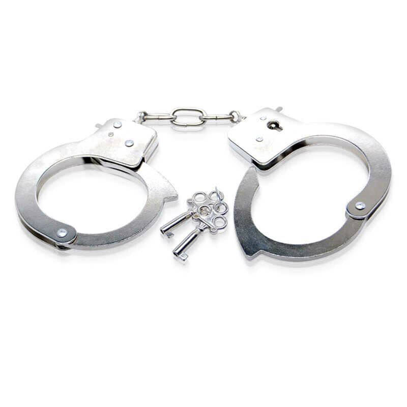 Наручники FFSLE Metal Handcuff срібні, 2 ключики
