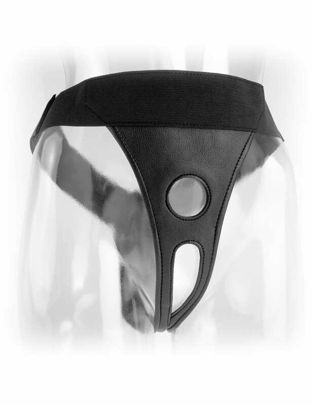 Трусики для страпона Pipedream Fetish Fantasy, з інтимним доступом, чорні, One Size - Изображение 2