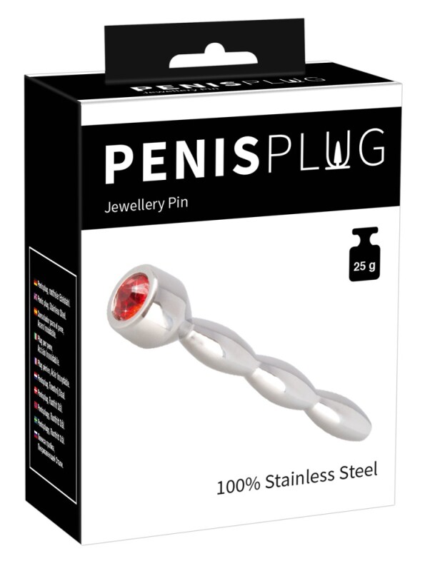 Уретральний катетер з каменем You2toys, із сталі, 7 х 0.8 см - Зображення 1
