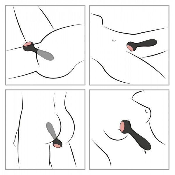 Вібратор з підігрівом CUPA Warming Vibrator двусторонний, 17.3 см - Зображення 4