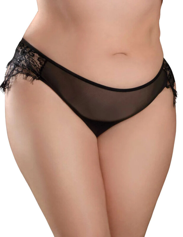 Вібратор в трусики Hookup Panties Remote Princess, XL-XXL, зі знімною віброкулею, чорного кольору - Изображение 9