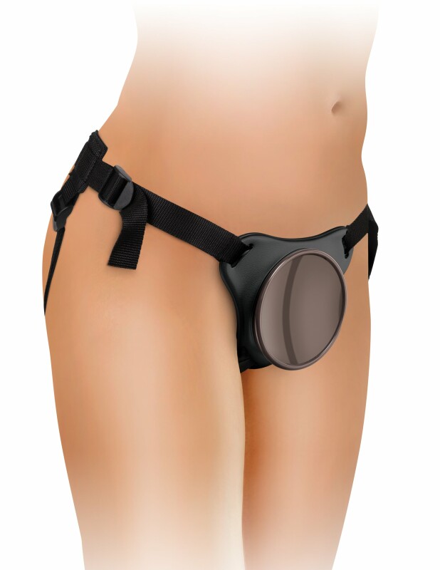 Кріплення для страпону вакуумне Pipedream King Cock Elite Body Dock на ременях, 8.6 см - Изображение 4