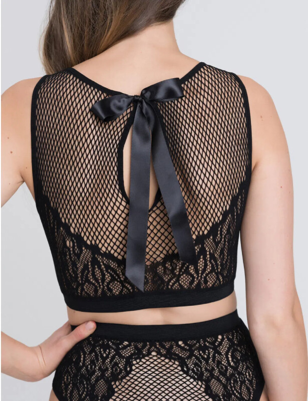 Сексуальний комплект у сіточку Fifty Shades of Grey чорний, One Size - Зображення 3