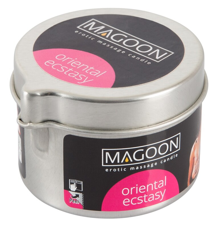 Масажна свічка Magoon, 50 мл, Oriental Ecstasy з ароматом східних прянощів