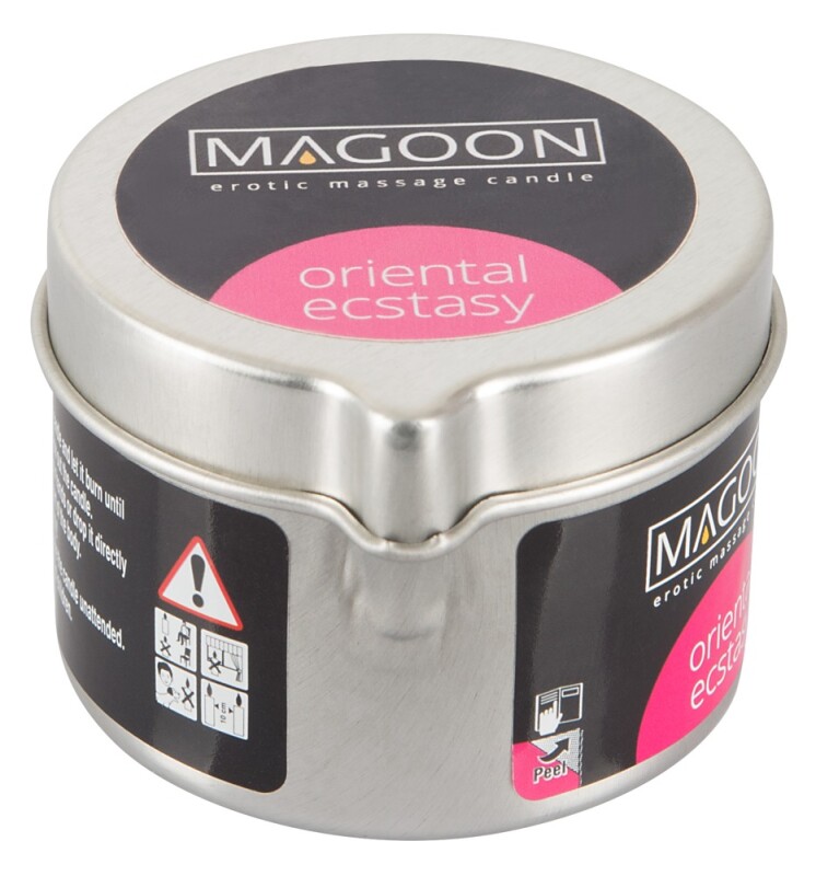 Масажна свічка Magoon, 50 мл, Oriental Ecstasy з ароматом східних прянощів - Зображення 2