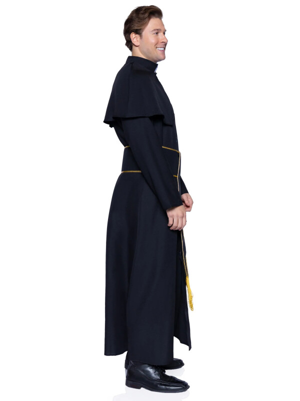 Костюм католицького священника Leg Avenue Priest, M/L, 2 предмети, чорний - Изображение 4
