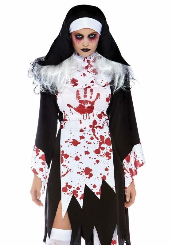 Костюм монашки вбивці Leg Avenue Killer Nun, 2 предмети, розмір M/L - Зображення 2
