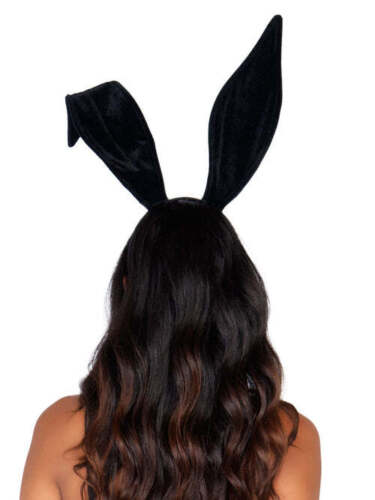 Вушка зайчика Velvet Rabbit Ear Headband від Leg Avenue, чорні - Изображение 3