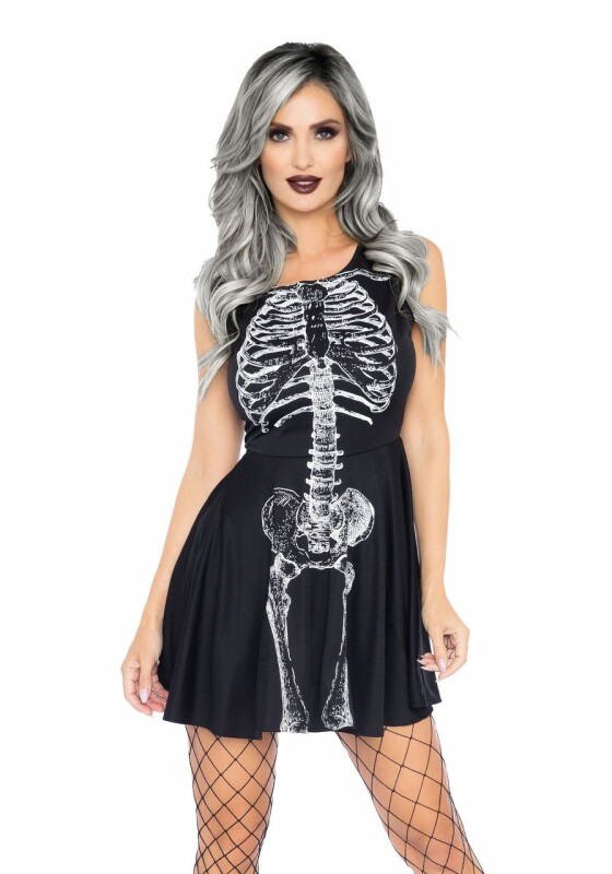 Сукня з принтом скелета Leg Avenue Skeleton Babe, розмір S - Зображення 2
