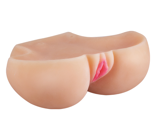 Мастурбатор вагіна Dream Toys з вібрацією, бежевий, 22 х 15 см - Зображення 6