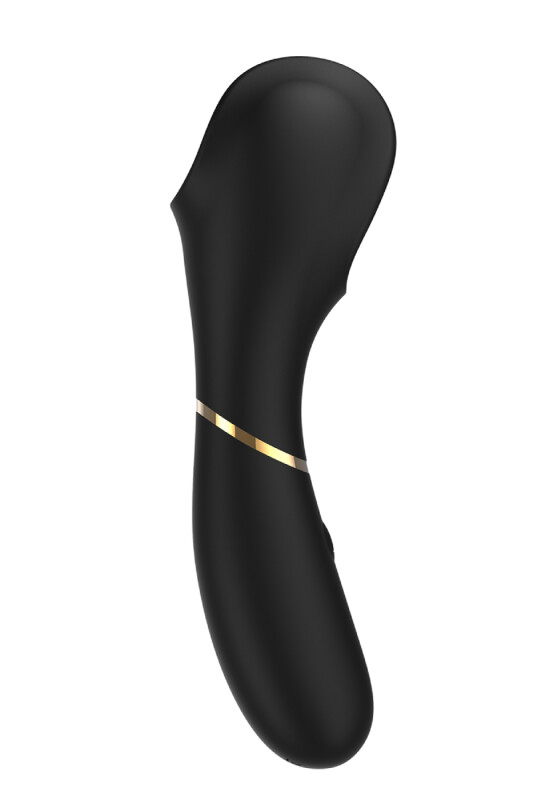 Мастурбатор Dream Toys Elite з вібрацією, чорний, 21 х 5.8 см - Зображення 3