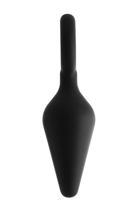 Анальна пробка Dream Toys Fantasstic з кільцем, чорна, 8.5 х 2.3 см - Зображення 3