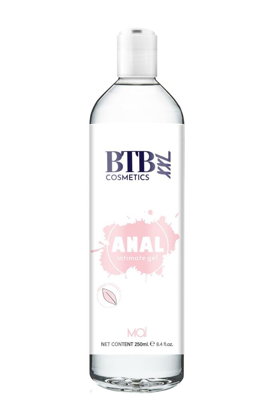 Анальний лубрикант BTB ANAL ХXL на водній основі, 250 мл