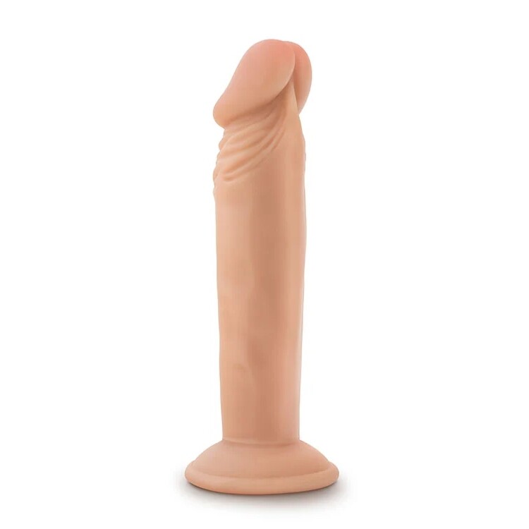 Фалоімітатор реалістичний Blush Dr Small 6 на присосці, бежевий, 16.5 х 3.8 см - Изображение 3