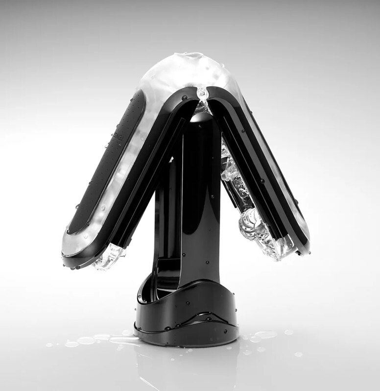 Мастурбатор нереалістичний з вібрацією Tenga - Flip Zero Electronic чорний, 20 х 7 см - Зображення 2