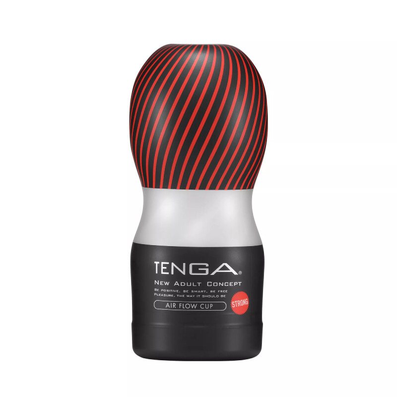 Мастурбатор нереалістичний Tenga червоно-чорний, 15.5 х 6.9 см