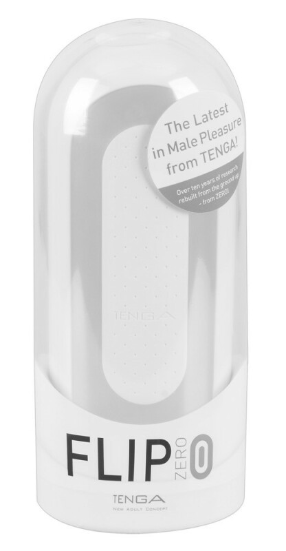 Мастурбатор нереалістичний Tenga Flip Zero, в колбі, білий, 18 х 7 см - Изображение 1