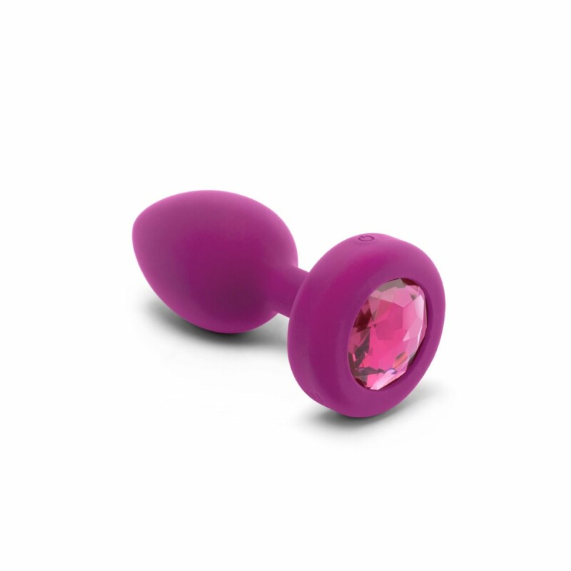 Анальна пробка з вібрацією B-Vibe, силіконова, рожева, 9.8 х 4.5 см - Зображення 3