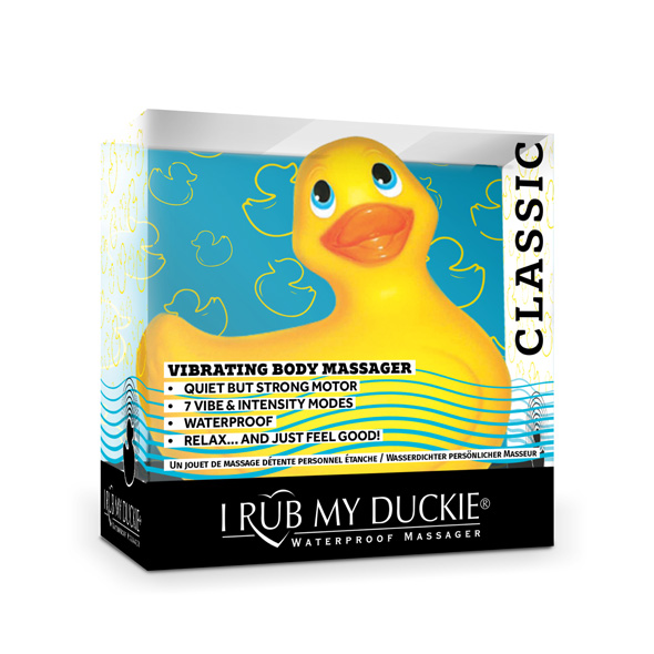 Качечка вібратор I Rub My Duckie Classic жовта - Зображення 1