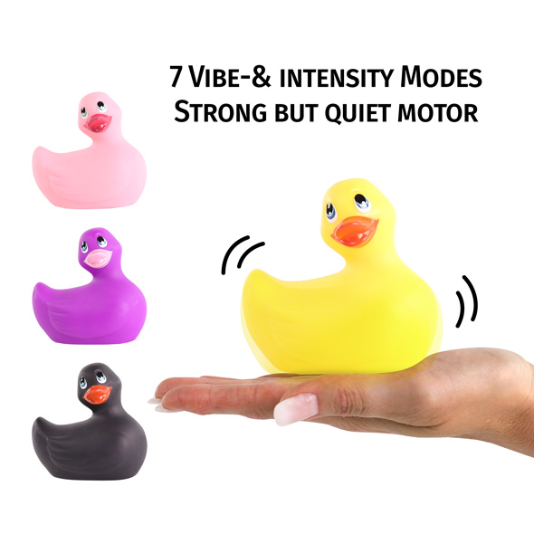 Качечка вібратор I Rub My Duckie Classic жовта - Зображення 3
