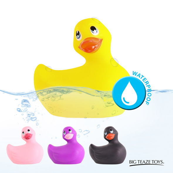 Качечка вібратор I Rub My Duckie Classic жовта - Зображення 4