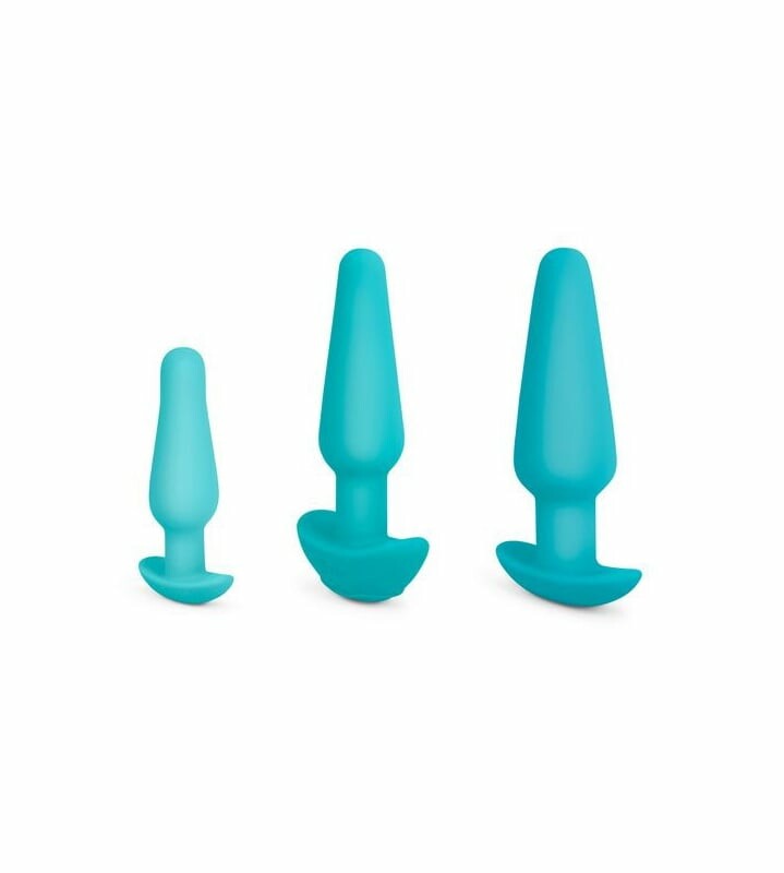 Набір для анального сексу B-Vibe із 7 предметів, блакитний - Зображення 1