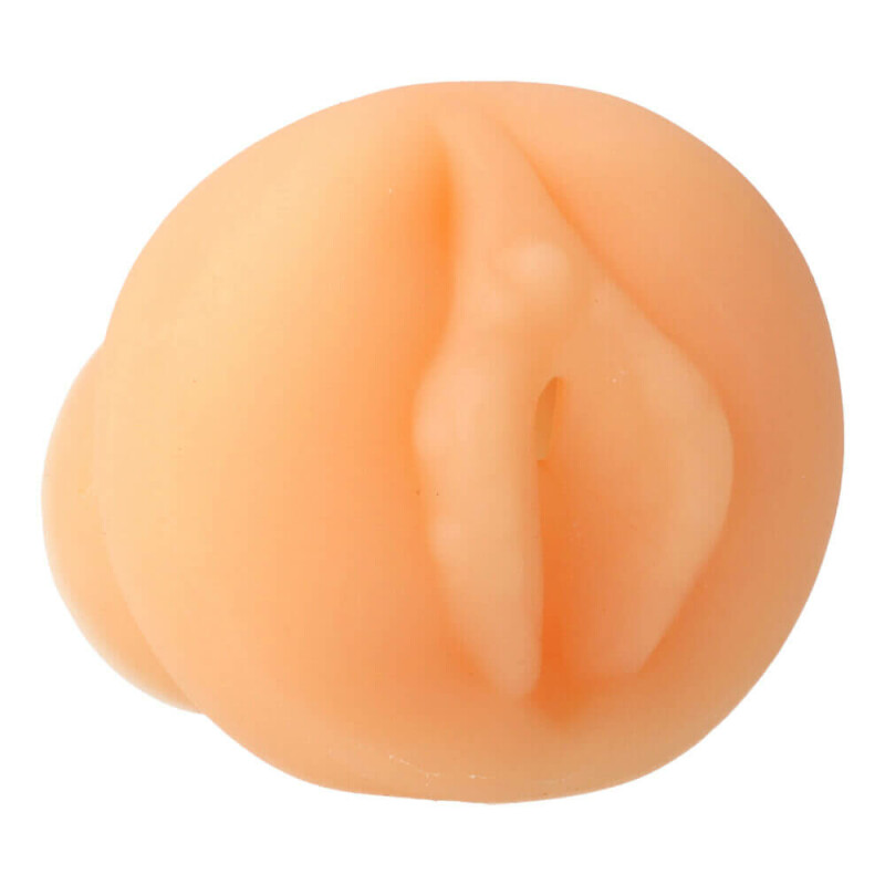 Рукав для вакуумної помпи у вигляді вагіни Dream Toys, бежевий, 6 х 5 см - Изображение 5