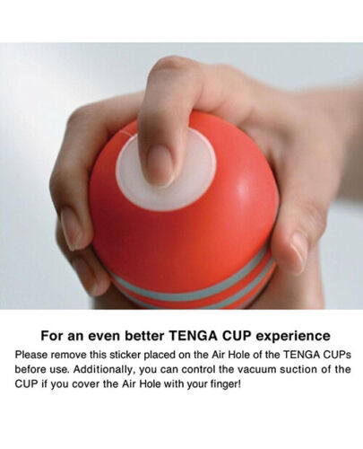 Мастурбатор нереалістичний Tenga Original Vacuum Cup, з рельєфом, 15 х 4.5 см